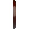image12 18OD x 3 58ID x 78P Nadia Ceiling Medallion Fits Canopies up to 4 78Brushed Mahogany Flat Finish