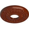 image12 18OD x 3 58ID x 78P Nadia Ceiling Medallion Fits Canopies up to 4 78Firebrick Flat Finish