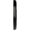 image12 18OD x 3 58ID x 78P Nadia Ceiling Medallion Fits Canopies up to 4 78Jet Black Flat Finish