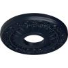 image12 18OD x 3 58ID x 78P Nadia Ceiling Medallion Fits Canopies up to 4 78Midnight Dream Flat Finish