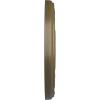 image12 18OD x 3 58ID x 78P Nadia Ceiling Medallion Fits Canopies up to 4 78Mississippi Mud Flat Finish