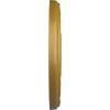 image12 18OD x 3 58ID x 78P Nadia Ceiling Medallion Fits Canopies up to 4 78Pharaohs Gold Metallic Series