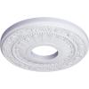 image12 18OD x 3 58ID x 78P Nadia Ceiling Medallion Fits Canopies up to 4 78Primed