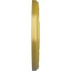 image12 18OD x 3 58ID x 78P Nadia Ceiling Medallion Fits Canopies up to 4 78Rich Gold Metallic Series
