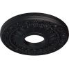 image12 18OD x 3 58ID x 78P Nadia Ceiling Medallion Fits Canopies up to 4 78Steel Gray Metallic Series