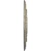 image15 34OD x 3 14ID x 1P Galway Ceiling Medallion Fits Canopies up to 3 14Castle Stone Crackle Flat Finish