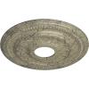 image15 34OD x 3 14ID x 1P Galway Ceiling Medallion Fits Canopies up to 3 14Castle Stone Crackle Flat Finish
