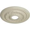 image15 34OD x 3 14ID x 1P Galway Ceiling Medallion Fits Canopies up to 3 14Clear Yellow Flat Finish