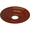 image15 34OD x 3 14ID x 1P Galway Ceiling Medallion Fits Canopies up to 3 14Firebrick Flat Finish