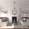image15 34OD x 3 14ID x 1P Galway Ceiling Medallion Fits Canopies up to 3 14Gobi Desert Flat Finish