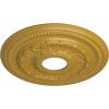 image15 34OD x 3 14ID x 1P Galway Ceiling Medallion Fits Canopies up to 3 14Iridescent Gold Metallic Series