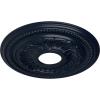 image15 34OD x 3 14ID x 1P Galway Ceiling Medallion Fits Canopies up to 3 14Midnight Dream Flat Finish