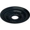 image15 34OD x 3 14ID x 1P Galway Ceiling Medallion Fits Canopies up to 3 14Night Shade Flat Finish