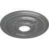 image15 34OD x 3 14ID x 1P Galway Ceiling Medallion Fits Canopies up to 3 14Platinum Metallic Series