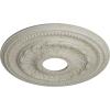 image15 34OD x 3 14ID x 1P Galway Ceiling Medallion Fits Canopies up to 3 14Pot of Cream Crackle Flat Finish