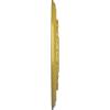 image15 34OD x 3 14ID x 1P Galway Ceiling Medallion Fits Canopies up to 3 14Rich Gold Metallic Series