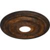 image15 34OD x 3 14ID x 1P Galway Ceiling Medallion Fits Canopies up to 3 14Rust Metallic Series
