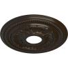 image15 34OD x 3 14ID x 1P Galway Ceiling Medallion Fits Canopies up to 3 14Stone Hearth Flat Finish