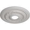 image15 34OD x 3 14ID x 1P Galway Ceiling Medallion Fits Canopies up to 3 14Ultra Pure White Flat Finish