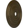 image25 38OD x 3 38ID x 1 38P Cole Ceiling Medallion Fits Canopies up to 9 18 HandPainted Night ShadeBrass Metallic Series