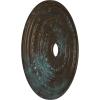 image25 38OD x 3 38ID x 1 38P Cole Ceiling Medallion Fits Canopies up to 9 18 HandPainted Night ShadeBronze Blue Patina Metallic Series