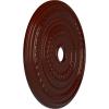 image25 38OD x 3 38ID x 1 38P Cole Ceiling Medallion Fits Canopies up to 9 18 HandPainted Night ShadeBrushed Mahogany Flat Finish