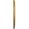 image25 38OD x 3 38ID x 1 38P Cole Ceiling Medallion Fits Canopies up to 9 18 HandPainted Night ShadePharaohs Gold Metallic Series