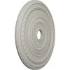 image25 38OD x 3 38ID x 1 38P Cole Ceiling Medallion Fits Canopies up to 9 18 HandPainted Night ShadePot of Cream Flat Finish