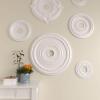 image25 38OD x 3 38ID x 1 38P Cole Ceiling Medallion Fits Canopies up to 9 18 HandPainted Night ShadePrimed