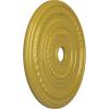 image25 38OD x 3 38ID x 1 38P Cole Ceiling Medallion Fits Canopies up to 9 18 HandPainted Night ShadeRich Gold Metallic Series