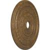 image25 38OD x 3 38ID x 1 38P Cole Ceiling Medallion Fits Canopies up to 9 18 HandPainted Night ShadeRubbed Bronze Metallic Series