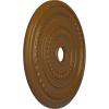 image25 38OD x 3 38ID x 1 38P Cole Ceiling Medallion Fits Canopies up to 9 18 HandPainted Night ShadeSmokey Topaz Flat Finish