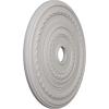 image25 38OD x 3 38ID x 1 38P Cole Ceiling Medallion Fits Canopies up to 9 18 HandPainted Night ShadeUltra Pure White Flat Finish