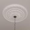 image31 12OD x 3 58ID x 1 34P Palmetto Ceiling MedallionFactory Primed