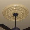 image31 12OD x 3 58ID x 1 34P Palmetto Ceiling MedallionFactory Primed