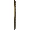 image31 12OD x 3 58ID x 1 34P Palmetto Ceiling MedallionHandPainted Brass