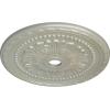 image31 12OD x 3 58ID x 1 34P Palmetto Ceiling MedallionHandPainted Flash Copper