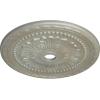 image31 12OD x 3 58ID x 1 34P Palmetto Ceiling MedallionHandPainted Flash Gold