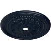 image31 12OD x 3 58ID x 1 34P Palmetto Ceiling MedallionHandPainted Midnight Dream