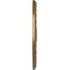 image31 12OD x 3 58ID x 1 34P Palmetto Ceiling MedallionHandPainted Pale Gold