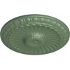 imageEkena Millwork CM11LIUWF 1114 x 118 Linus Ceiling Medallion Ultra Pure WhiteAthenian Green Flat Finish