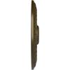 imageEkena Millwork CM11LIUWF 1114 x 118 Linus Ceiling Medallion Ultra Pure WhiteBrass Metallic Series