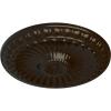 imageEkena Millwork CM11LIUWF 1114 x 118 Linus Ceiling Medallion Ultra Pure WhiteBronze Metallic Series