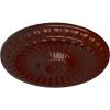 imageEkena Millwork CM11LIUWF 1114 x 118 Linus Ceiling Medallion Ultra Pure WhiteBrushed Mahogany Flat Finish