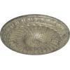 imageEkena Millwork CM11LIUWF 1114 x 118 Linus Ceiling Medallion Ultra Pure WhiteCastle Stone Crackle Flat Finish