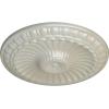 imageEkena Millwork CM11LIUWF 1114 x 118 Linus Ceiling Medallion Ultra Pure WhiteFlash Blue Metallic Series
