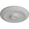 imageEkena Millwork CM11LIUWF 1114 x 118 Linus Ceiling Medallion Ultra Pure WhiteFrost Flat Finish