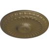 imageEkena Millwork CM11LIUWF 1114 x 118 Linus Ceiling Medallion Ultra Pure WhiteMississippi Mud Flat Finish