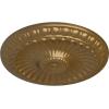 imageEkena Millwork CM11LIUWF 1114 x 118 Linus Ceiling Medallion Ultra Pure WhitePale Gold Metallic Series