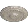 imageEkena Millwork CM11LIUWF 1114 x 118 Linus Ceiling Medallion Ultra Pure WhitePearl White Metallic Series